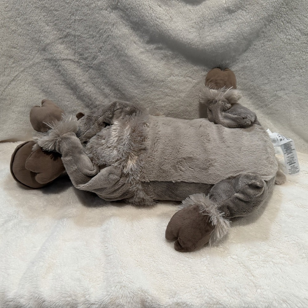 Disney Parks Frozen Sleeping Sven Plush Large Size Stuffed Reindeer 22" Adorbs! - Picture 3 of 4